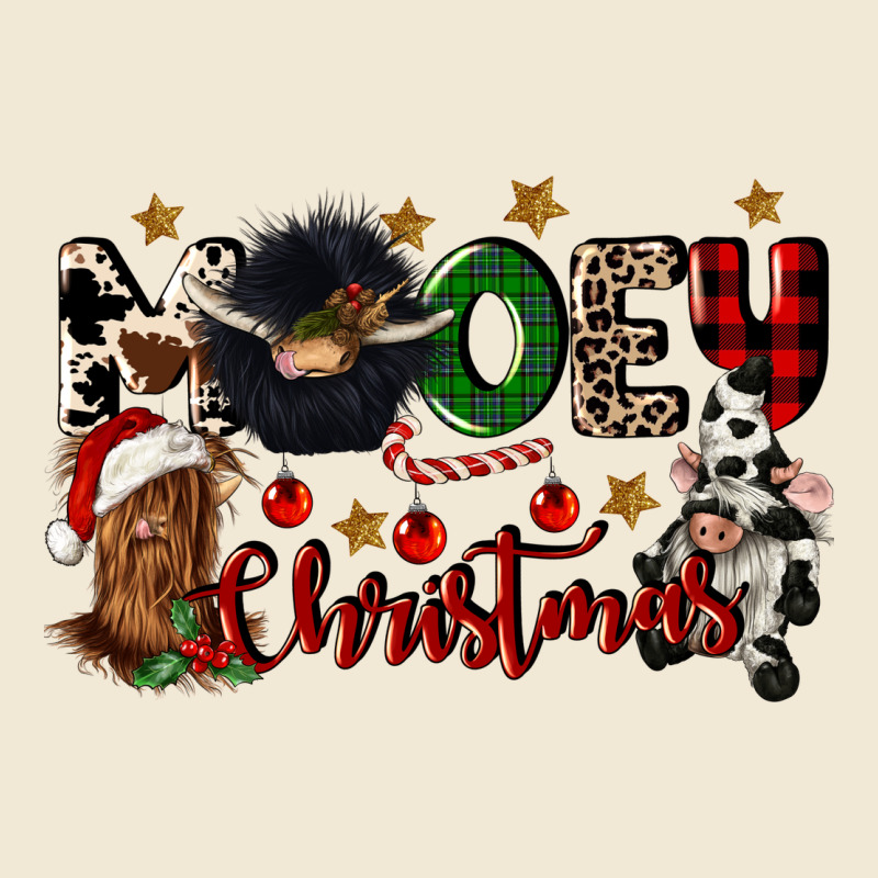 Mooey Christmas Ladies Tee by CowGirlArtShop | Teevron
