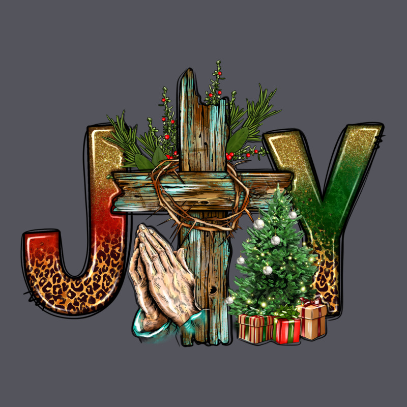 Joy Christmas With Cross Bbs Vintage Hoodie by BundleAndBundleShop | Teevron