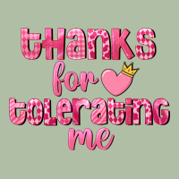 Thanks For Tolerating Me Valentine's Day Urban Heavy Tee | Teevron
