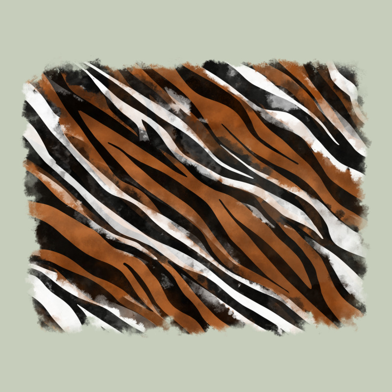 Tiger Zebra Background Long Sleeve Tee by RanaPortraitStore | Teevron