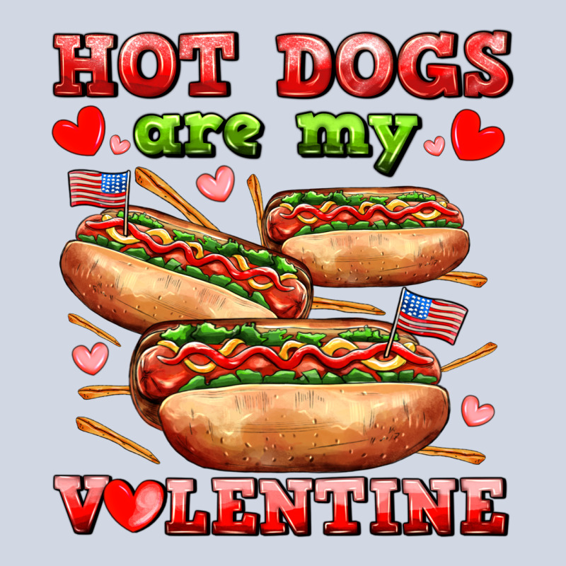 Hot Dogs Are My Valentine Premium Sweatshirt by AdoDesignShop | Teevron