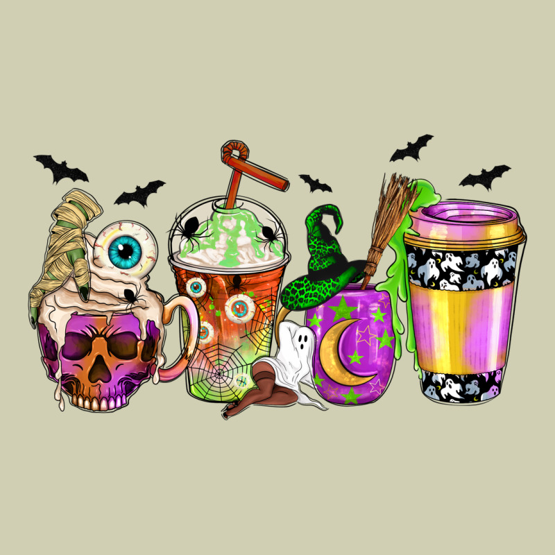 Halloween Coffee Cups Heavy Core Tee by NancyCooperArtShop | Teevron