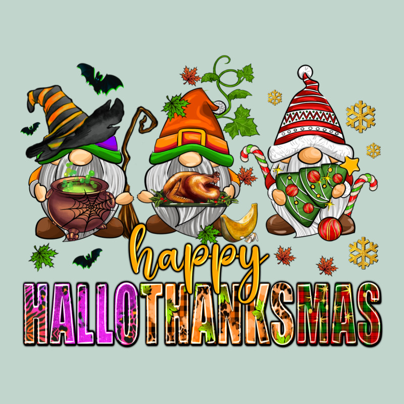 Happy Hallothanksmas Gnomes Zipper Hoodie by AdoDesignShop | Teevron