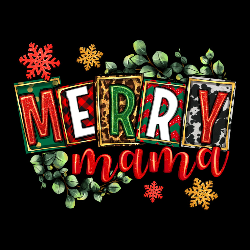 Merry Mama Ladies Tee by CowGirlArtShop | Teevron