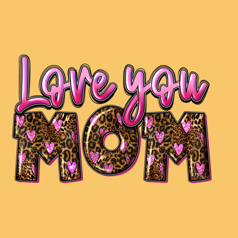 Love You Mom Mother's Day Vintage Hoodie by FaDigitalArtStudio | Teevron