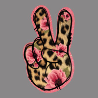 Floral Leopard Peace Sign Vintage Tee | Teevron
