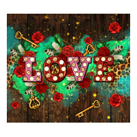 love  and leopard with keys | Teevron