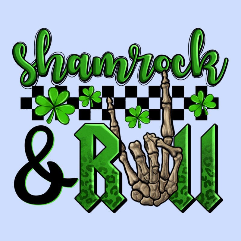 St. Patrick's Day Shamrock And Roll Urban Heavy Tee by OliviaCreatesArt | Teevron