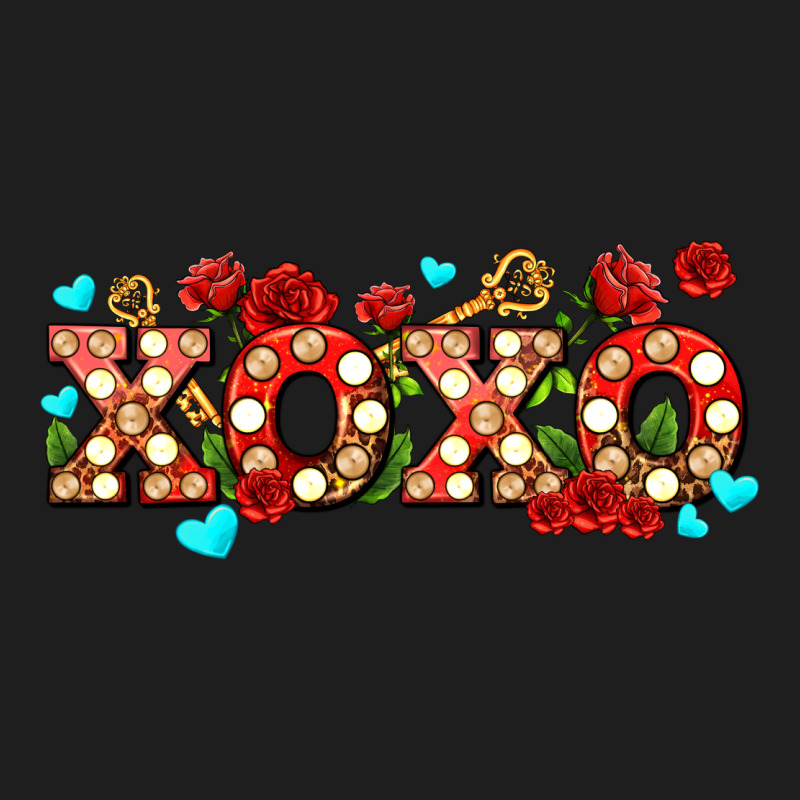 Xoxo Roses And Keys Heavyweight Hoodie by AdoDesignShop | Teevron