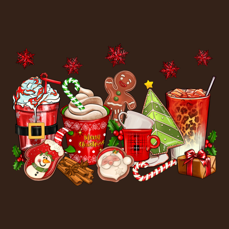 Christmas Coffee Cups Heavy Core Tee by texasbilliewilder | Teevron