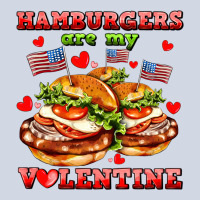 Hamburger Are My Valentine Premium Sweatshirt | Teevron