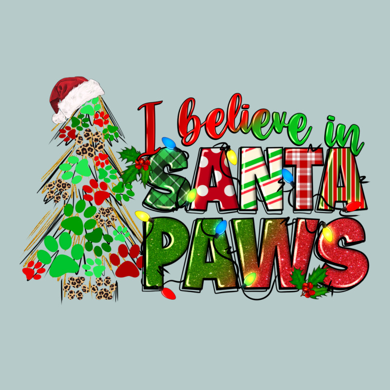 I Believe In Santa Paws Heavy Core Tee by texasbilliewilder | Teevron
