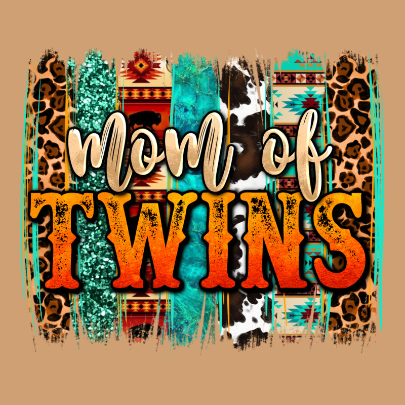 Mom Of Twins Western Brushstroke Vintage Tee by OliviaCreatesArt | Teevron