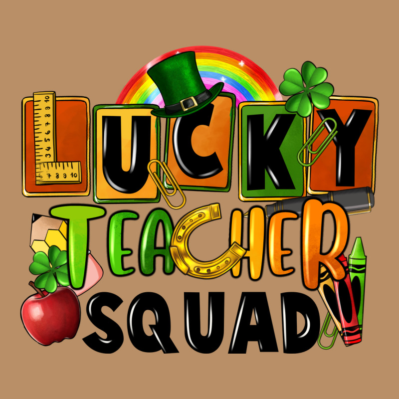 Lucky Teacher Squad St. Patricks Day Vintage Hoodie by FaDigitalArtStudio | Teevron