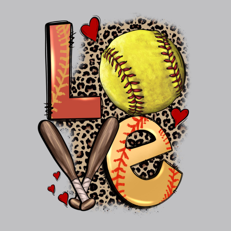 Love Softball Long Sleeve Tee by FaDigitalArtStudio | Teevron
