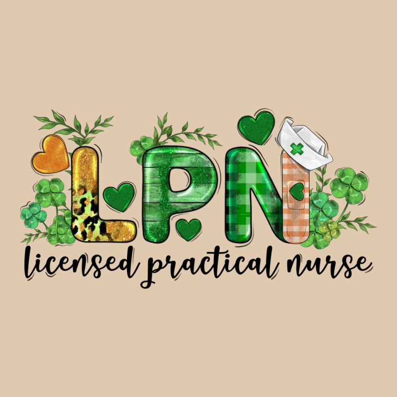 St. Patricks Day Registered Nurse Lpn Heart Heavyweight Sweatshirt by BarkalooDesign | Teevron