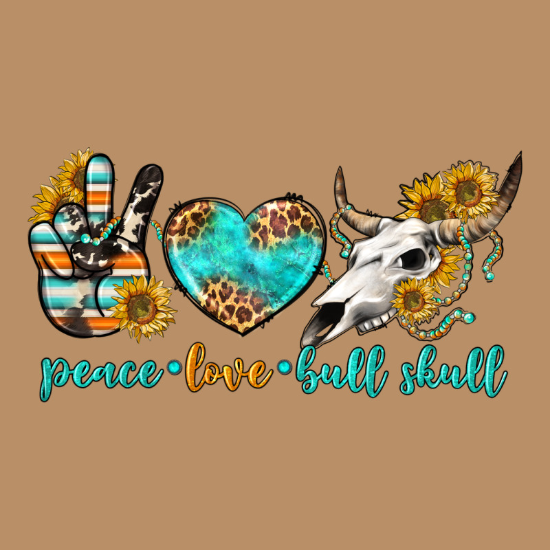 Peace Love Bull Skull Bbs Vintage Hoodie by BundleAndBundleShop | Teevron
