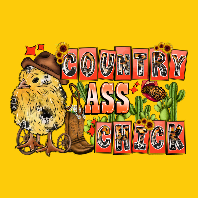 Country Ass Chick Premium Hoodie by CowhideDigitalArt | Teevron
