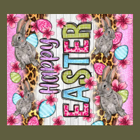 Happy Easter Bunnies Eggs 20oz Skinny Tumbler Vintage Tee | Teevron