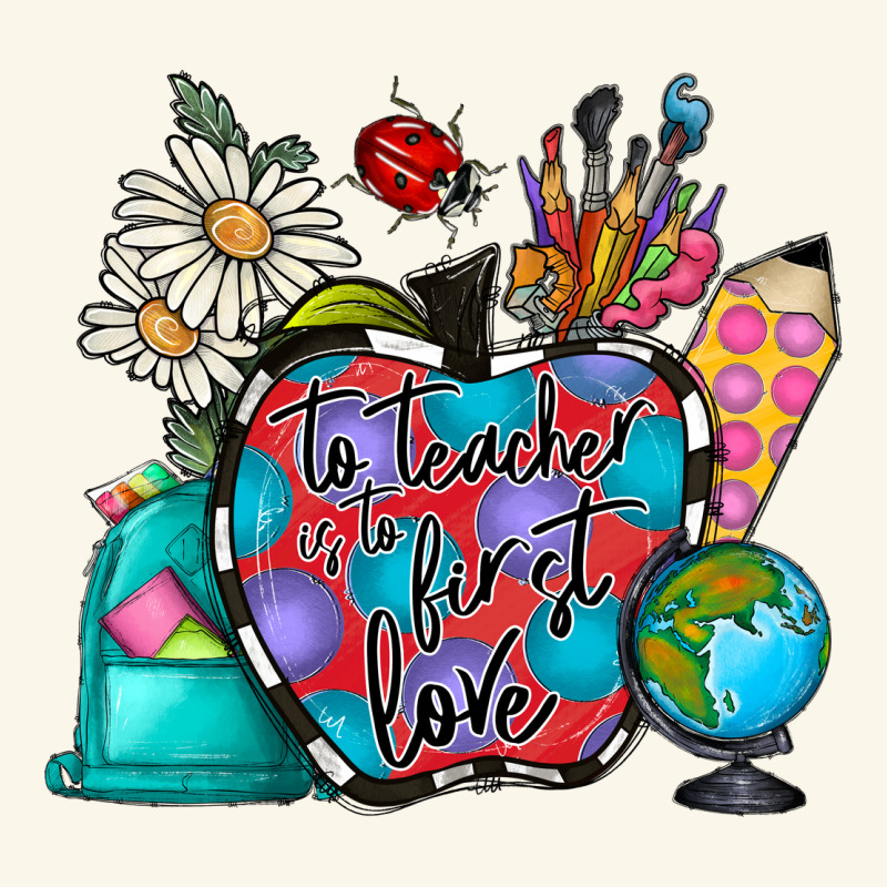 To Teacher Is To First Love Premium Hoodie by CowhideDigitalArt | Teevron