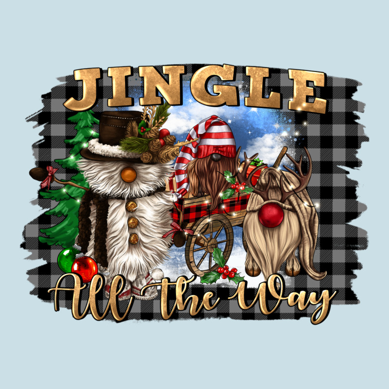 Jingle All The Way Ladies Tee by CowGirlArtShop | Teevron