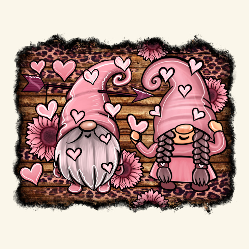 Valentines Day Gnomes Couple Premium Hoodie by Jasminsmagicworld | Teevron