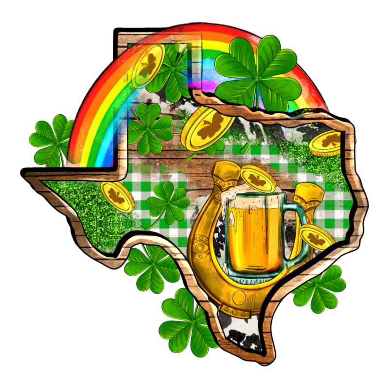 Texas St. Patrick's Day Urban Heavy Tee by OliviaCreatesArt | Teevron