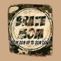 Brave Mom From Son Up To Son Down Mother's Day Vintage Hoodie | Teevron