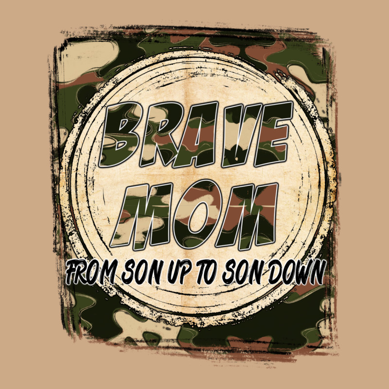 Brave Mom From Son Up To Son Down Mother's Day Vintage Hoodie by FaDigitalArtStudio | Teevron