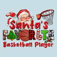 Santas Favorite Basketball Player Ladies Tee | Teevron