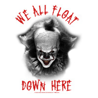 It Movie Pennywise We All Float Down Here Ladies Tee | Teevron