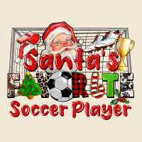Santas Favorite Soccer Player Ladies Tee | Teevron