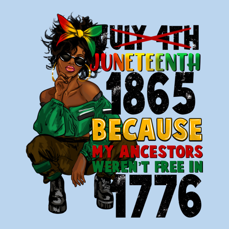 Juneteenth 1865 Because My Ancestors Classic Tee by CowGirlArtShop | Teevron