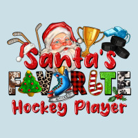 Santas Favorite Hockey Player Ladies Tee | Teevron