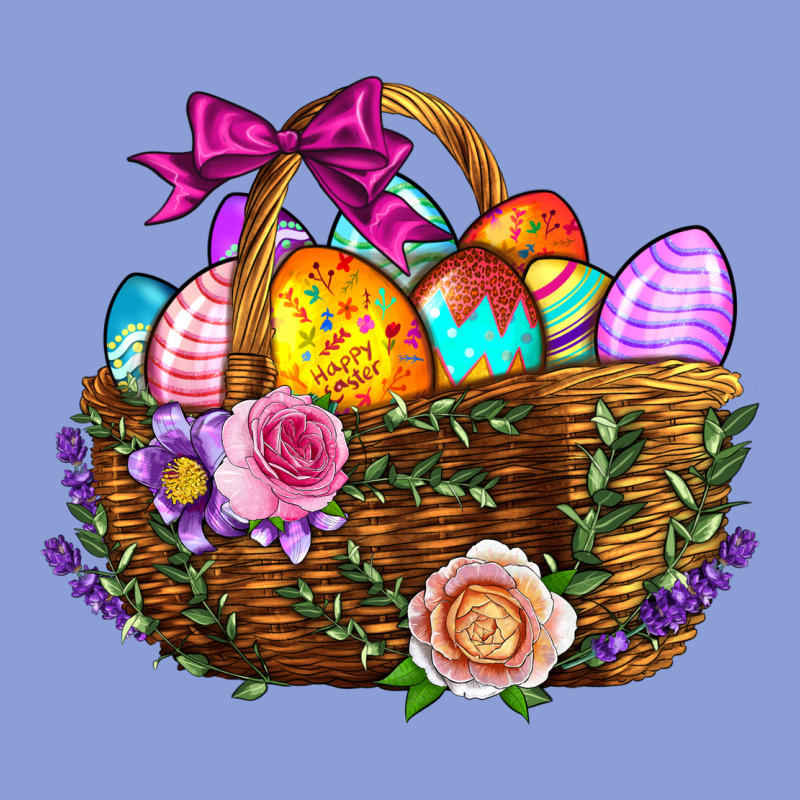 Easter Eggs Hamper Long Sleeve Tee by BundleAndBundleShop | Teevron