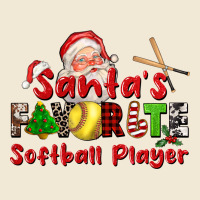Santas Favorite Softball Player Ladies Tee | Teevron