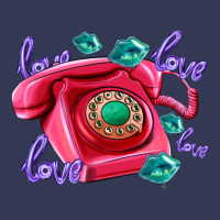 Love Balloons And Pink Valentines Telephone Heavyweight Hoodie | Teevron