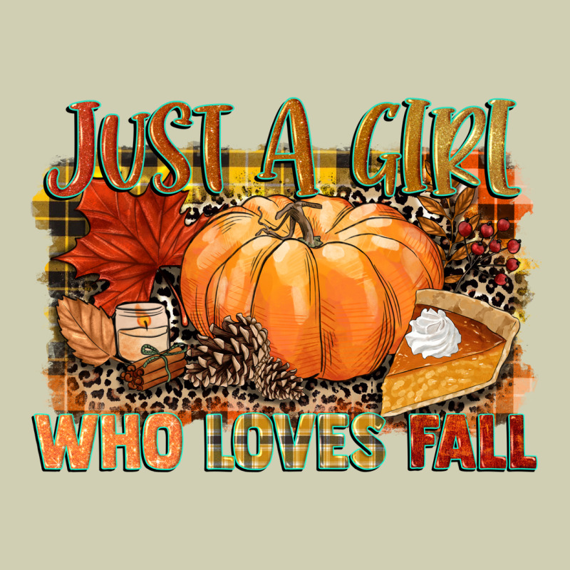 Just A Girl Who Loves Fall Heavy Core Tee by NancyCooperArtShop | Teevron