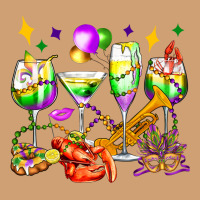 Mardi Gras Wine Glasses Olivia Vintage Tee | Teevron