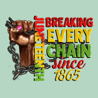 Juneteenth Breaking Every Chain Since 1865 Woman F Classic Tee | Teevron