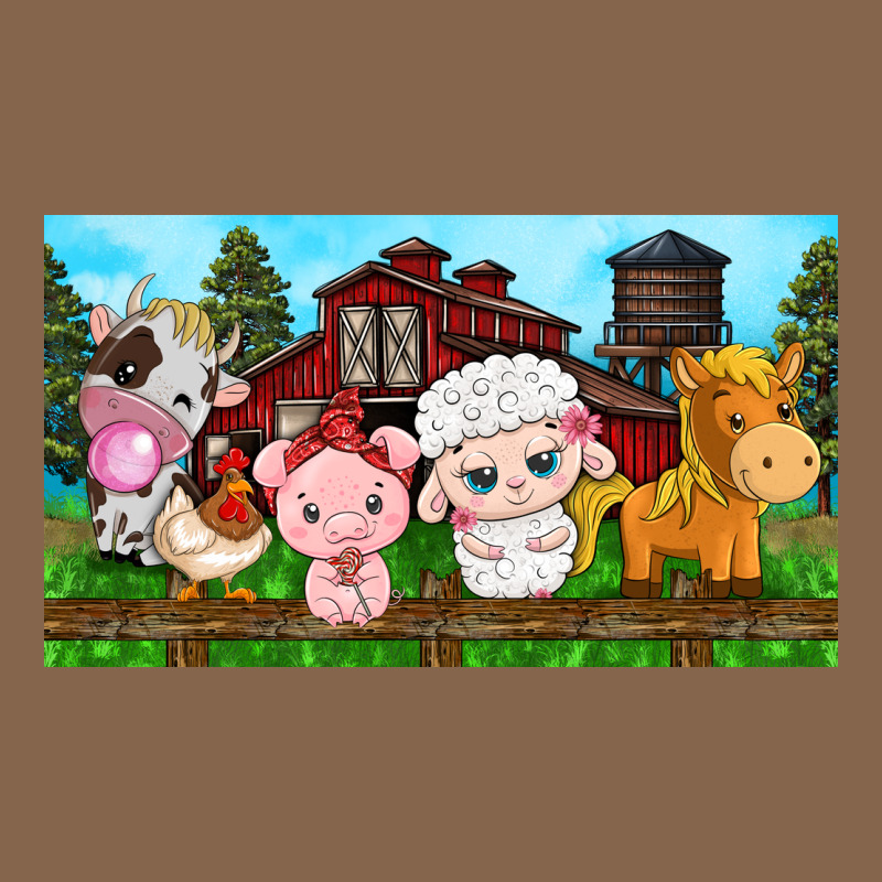 Cute Farm Animals Premium Tee by TumblerDesignByShophia | Teevron