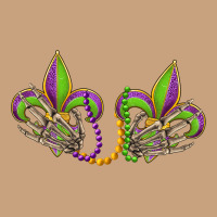 Skeleton Hands Mardi Gras Vintage Tee | Teevron