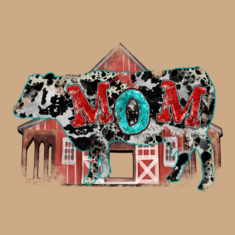 Mom Cow Mother's Day Vintage Hoodie by FaDigitalArtStudio | Teevron
