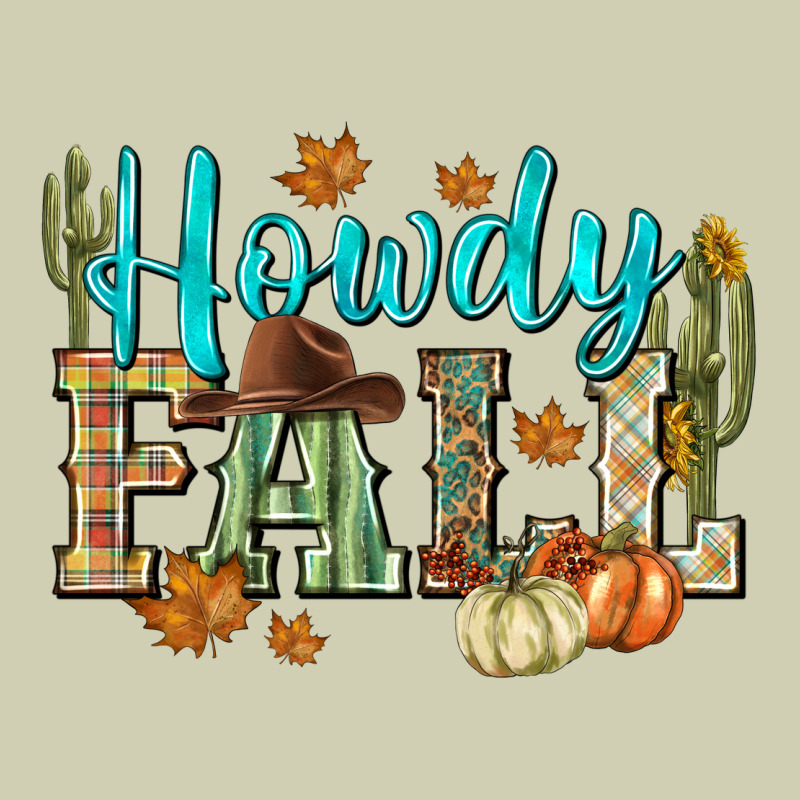 Western Howdy Fall Heavy Core Tee by NancyCooperArtShop | Teevron