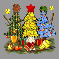 Christmas With Softball Trees Bbs Vintage Hoodie | Teevron