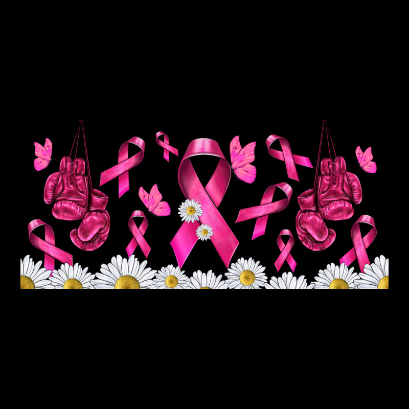 Cancer Ribbon With Daisy Premium Tee by TumblerDesignByShophia | Teevron