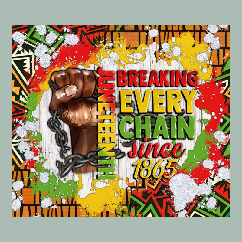 Juneteenth Breaking Every Chain Since 1865 Classic Tee by CowGirlArtShop | Teevron