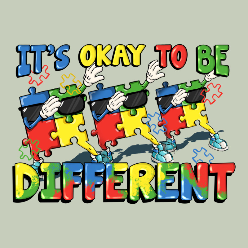 It's Okay To Be Different Autism Long Sleeve Tee by FaDigitalArtStudio | Teevron