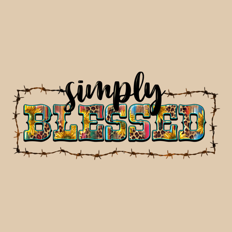 Simply Blessed Heavyweight Sweatshirt by BarkalooDesign | Teevron