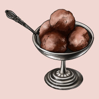 Chocolate Ice Cream Premium Sweatshirt | Teevron